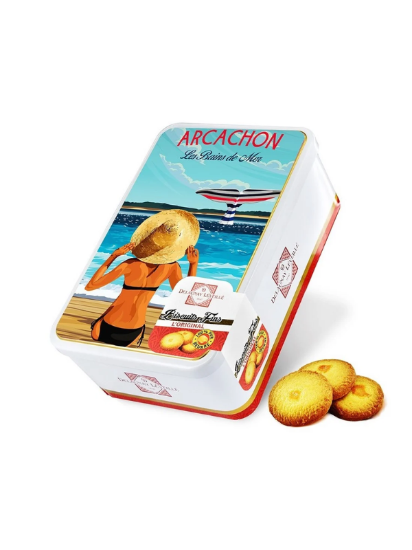 Delaunay Leveille Arcachon Biscuit Sugar Box 300g