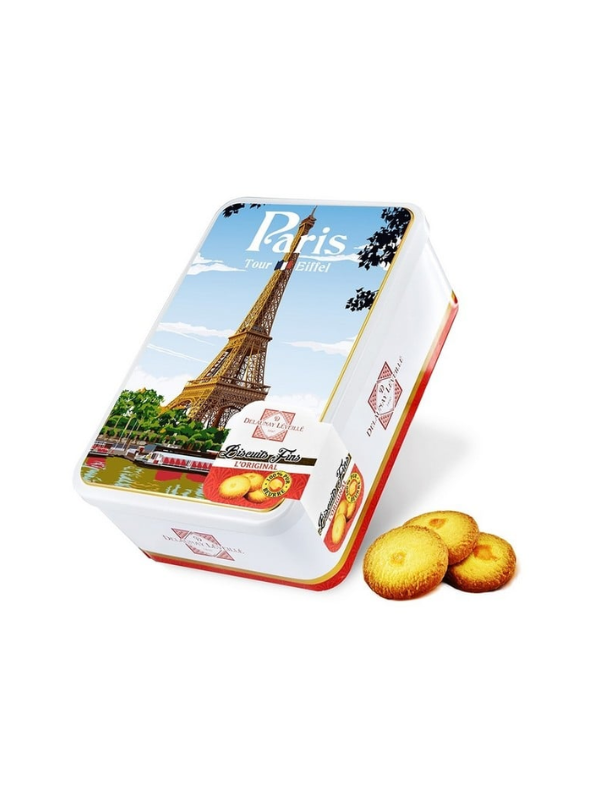 Delaunay Leveille Paris Biscuit Sugar Box 300g
