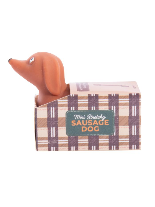 Discovery Zone Mini Stretchy Sausage Dog Brown