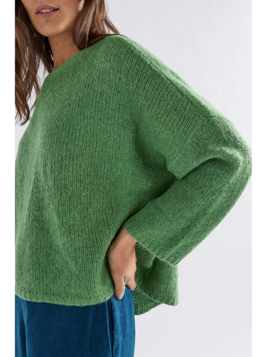 ELK the Label Agna Sweater Aloe Green Detail