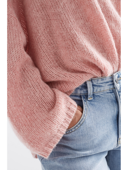 ELK the Label Agna Sweater Pink Salt Detail