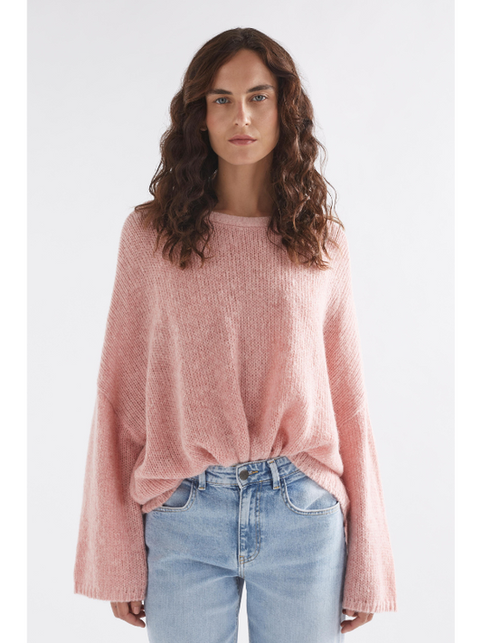 ELK the Label Agna Sweater Pink Salt Front