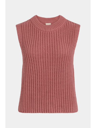 ELK the Label Arp Vest Clay Pink Flat Lay