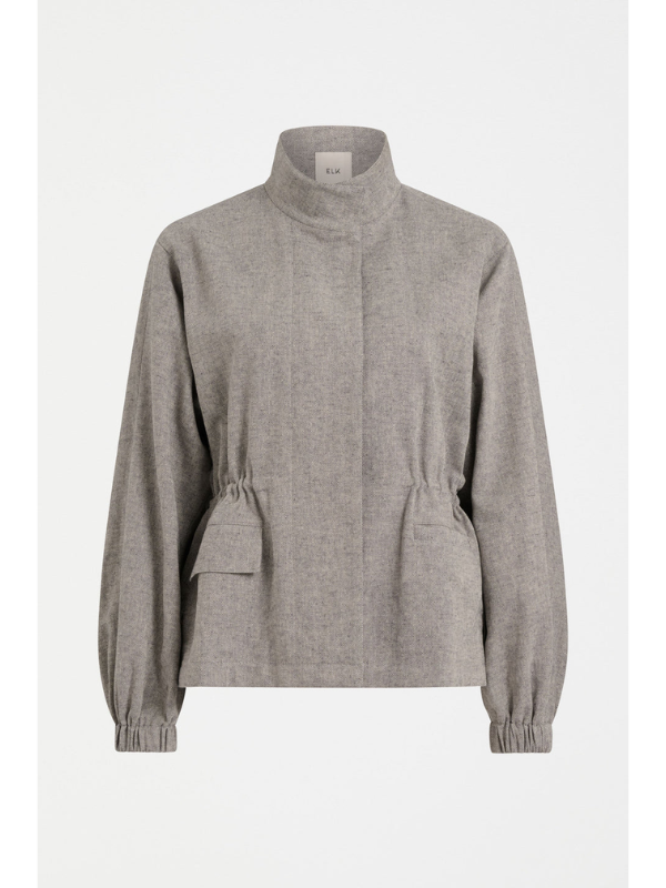 ELK the Label Citte Jacket Graphite Flat Lay