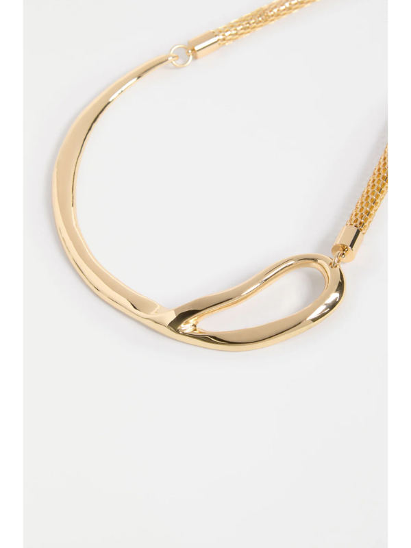 ELK the Label Delaa Choker Necklace Gold