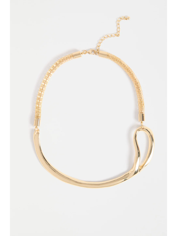 ELK the Label Delaa Choker Necklace Gold