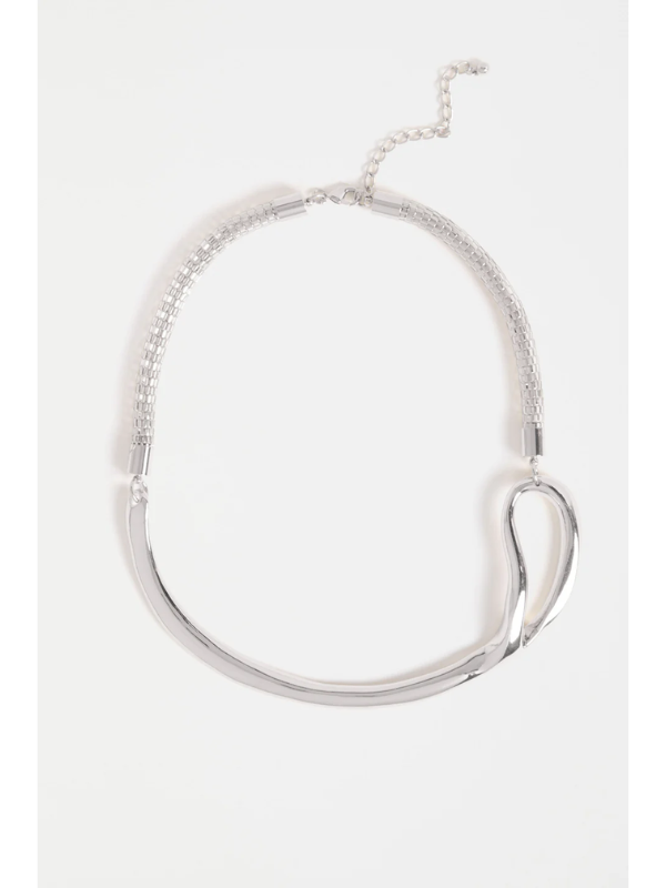 ELK the Label Delaa Choker Necklace Silver