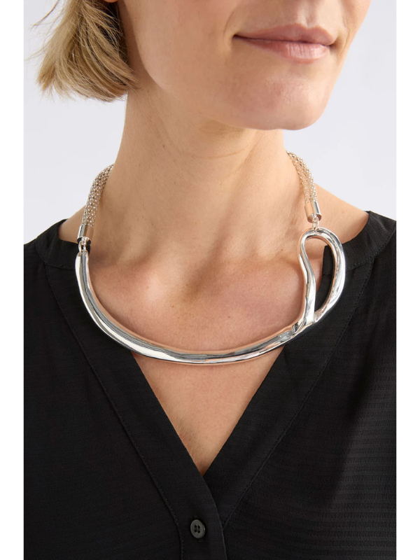 ELK the Label Delaa Choker Necklace Silver