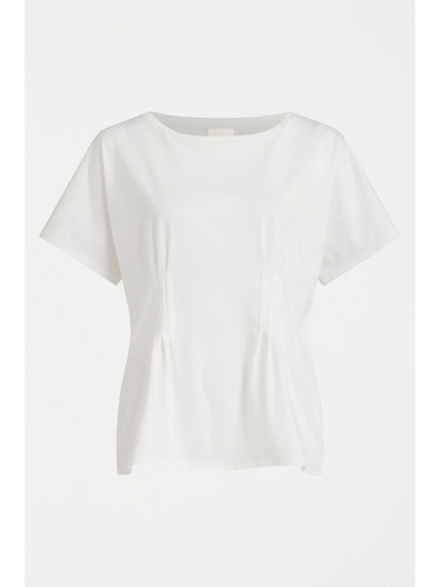 ELK the Label Enda T-Shirt White Flat Lay