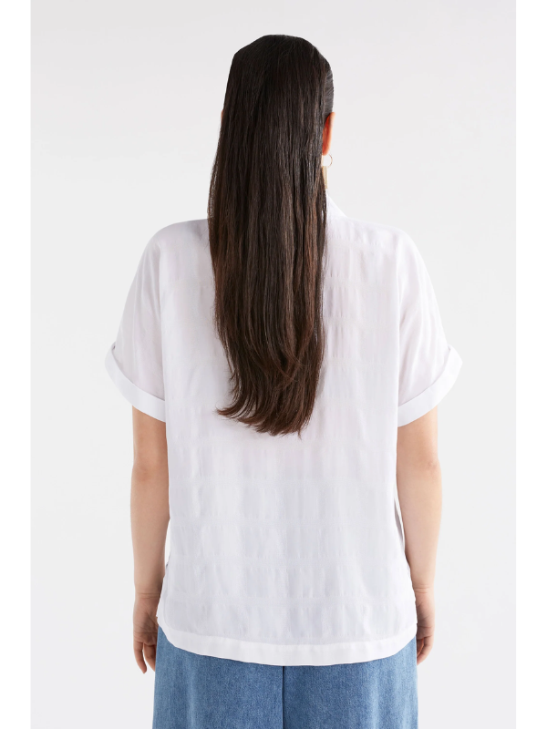 ELK the Label Flekke Shirt White Back