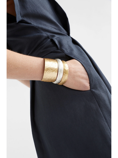 ELK the Label Gild Thin Cuff Bangle Gold