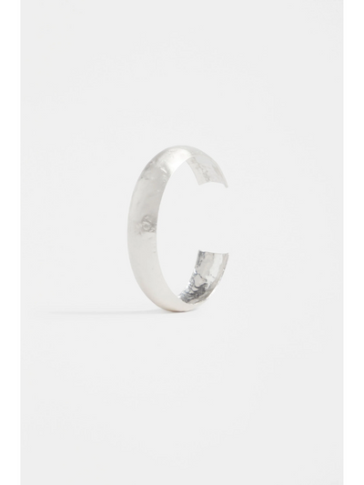 ELK the Label Gild Thin Cuff Bangle Silver