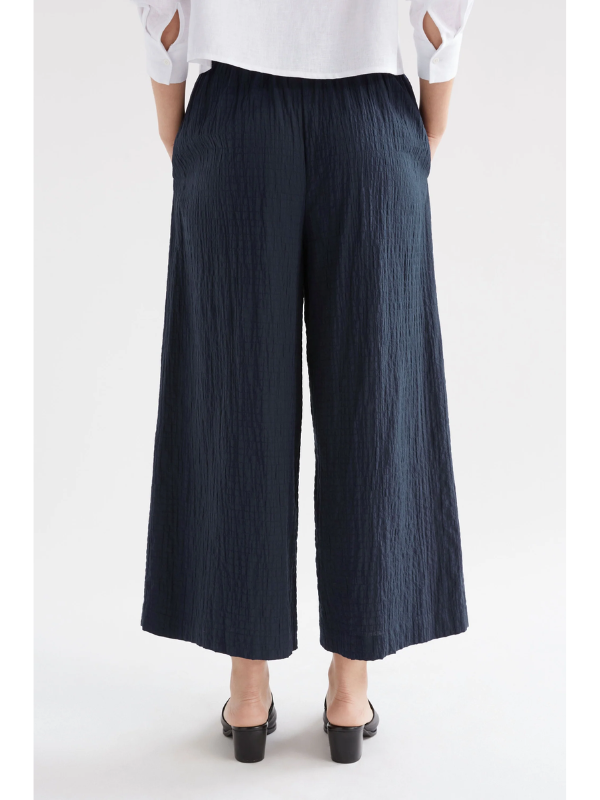 ELK the Label Huvet Pants New Navy Back