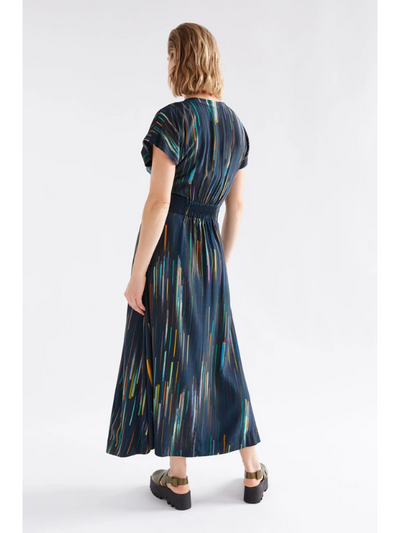 ELK the Label Kayra Dress Alinea Print Back
