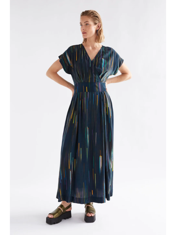 ELK the Label Kayra Dress Alinea Print Front