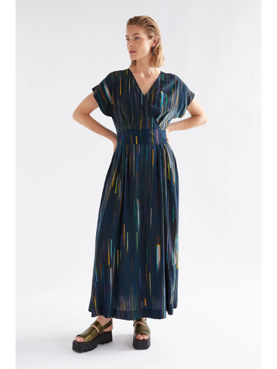 ELK the Label Kayra Dress Alinea Print Front