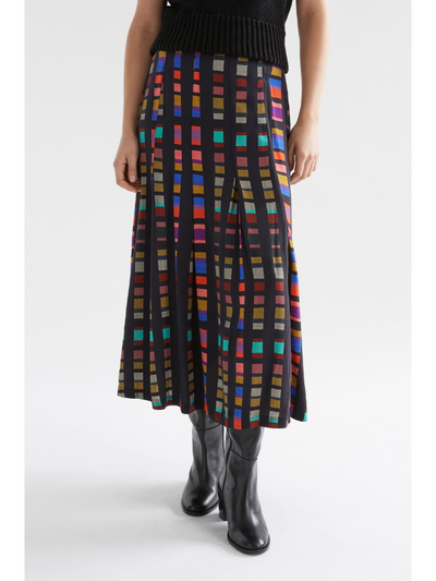 ELK the Label Kira Skirt Tessela Print Front