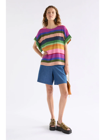 ELK the Label Lysbro Top Lysbro Print Front