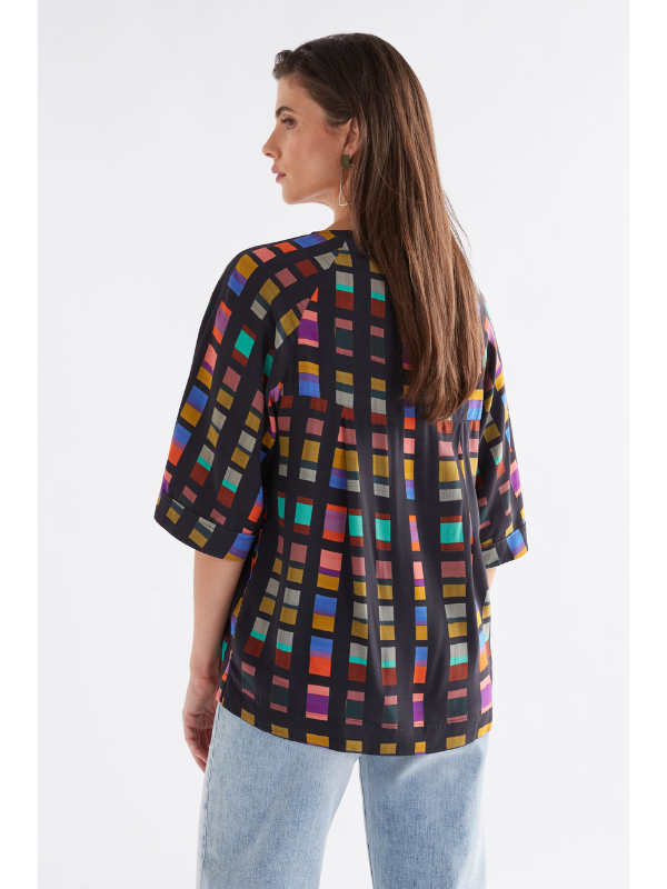 ELK the Label Malo Top Tessela Print Back