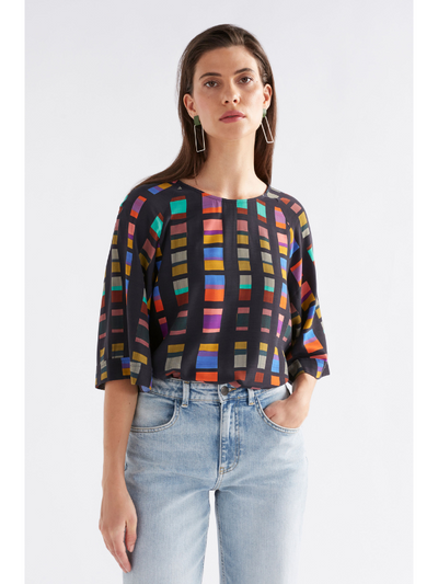 ELK the Label Malo Top Tessela Print Front