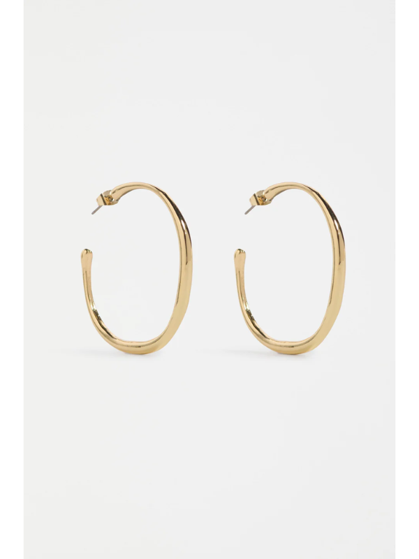 ELK the Label Niska Hoop Earrings Gold