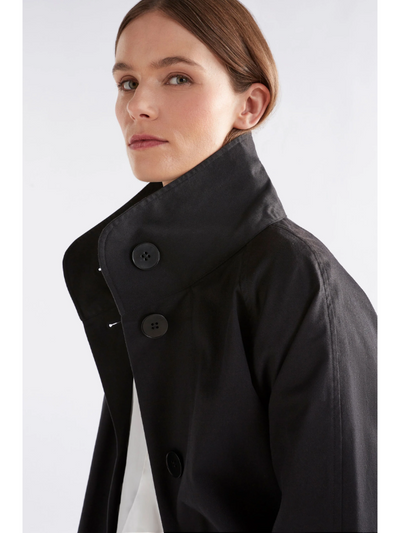 ELK the Label Noorden Coat Black Detail