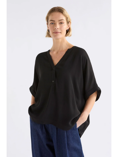 ELK the Label Omia Top Black Front