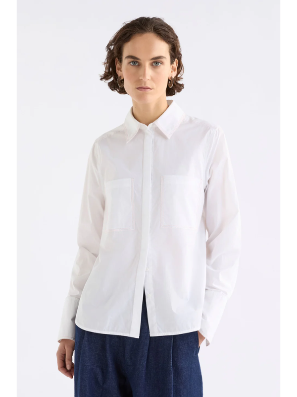 ELK the Label Salli Shirt White Front