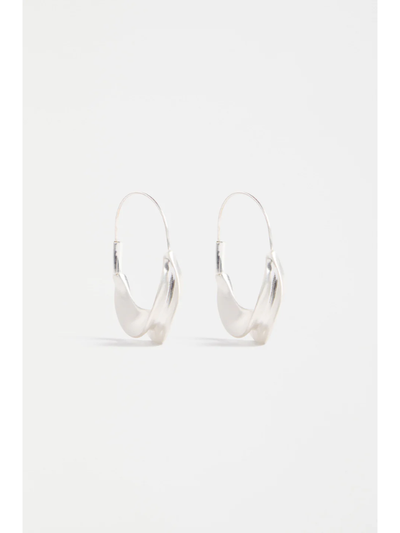 ELK the Label Siita Hoop Earrings Silver