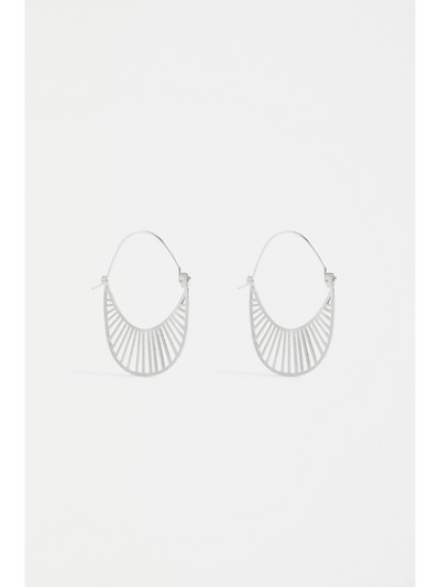 ELK the Label Solsken Small Hoop Earrings Silver