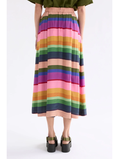 ELK the Label Stryd Skirt Lysbro Print Back