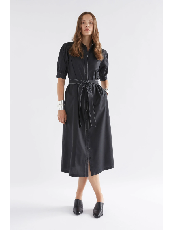 ELK the Label Takt Dress Black Front