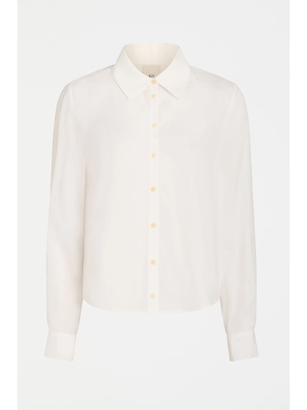 ELK the Label Tettu Shirt White Flat Lay