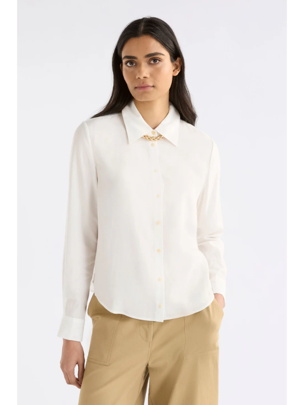 ELK the Label Tettu Shirt White Front