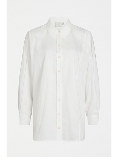 ELK the Label Tiga Shirt White Flat Lay