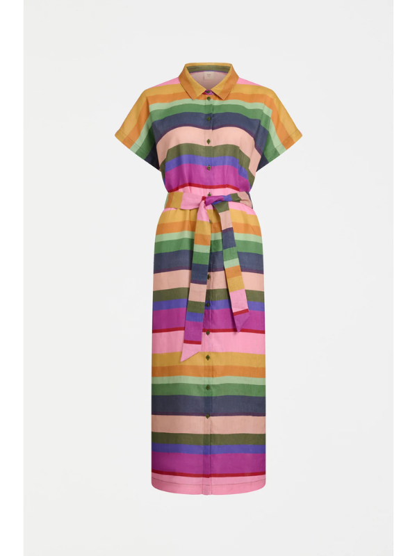 ELK the Label Tilko Shirt Dress Lysbro Print