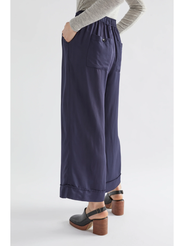 ELK the Label Wide Leg Culottes Moonlight Back