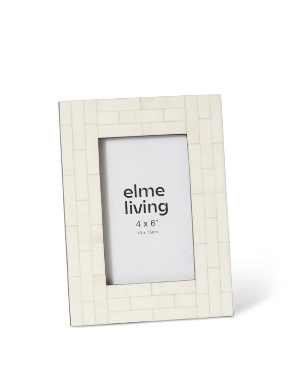 Elme Living Emerson Picture Frame Cream 4x6