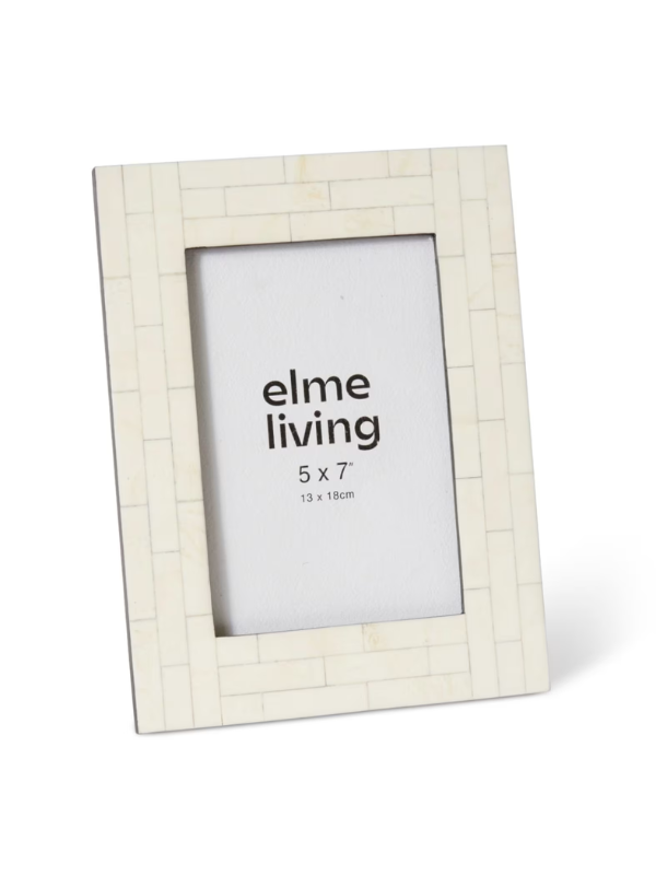 Elme Living Emerson Picture Frame Cream 5x7