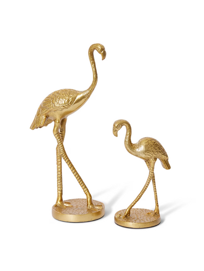 Elme Living Heron Sculpture Gold Large
