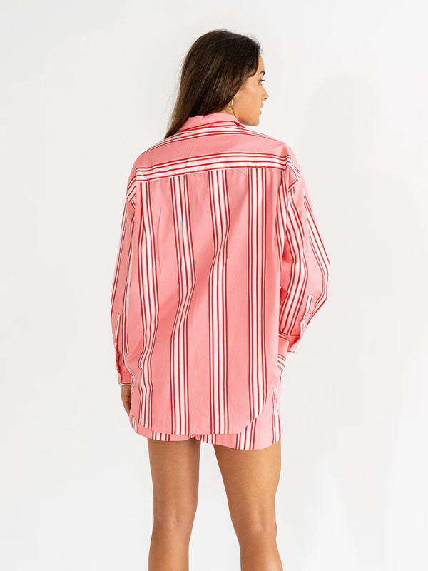 ELMS+KING Harlem Shirt Candy Stripe Back