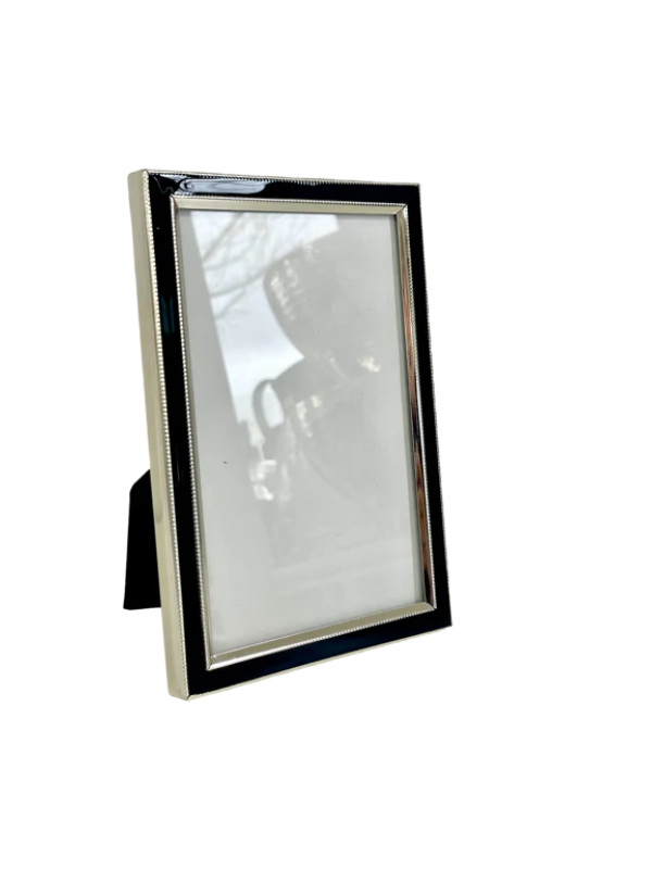 Flair Gifts Frame Black & Silver Rim 4x6
