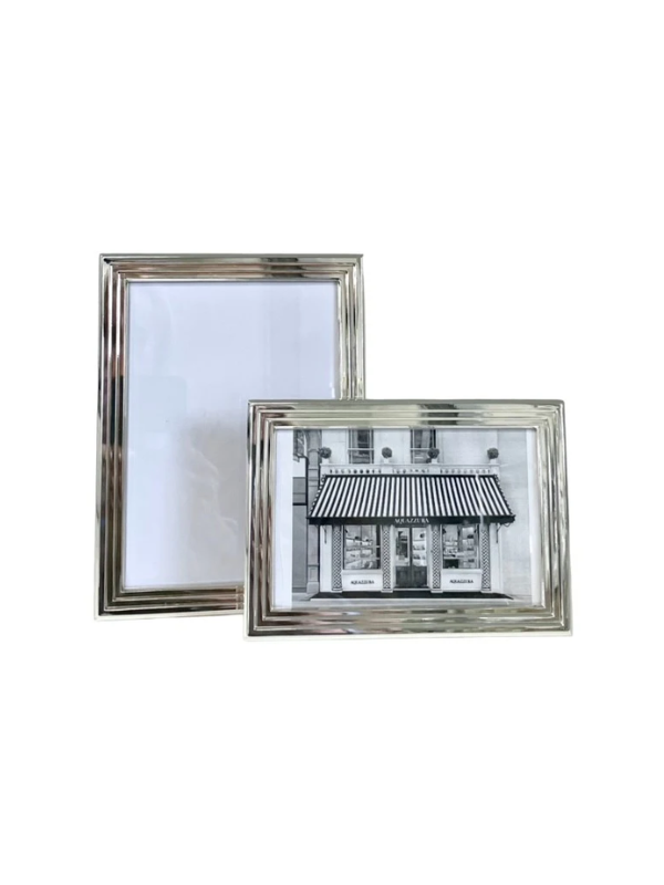Flair Gifts Stepped Frame Silver 5x7