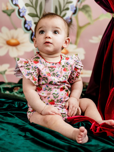 Fleur Harris Bijou Bodysuit Hearts Floral