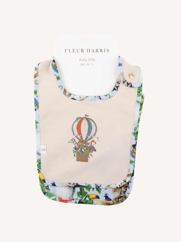 Fleur Harris Dandy Duo Bib Set Winter Sky