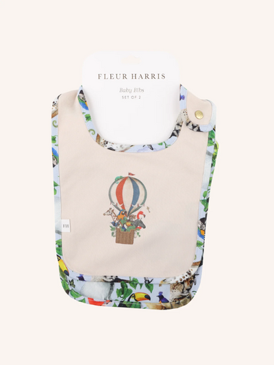 Fleur Harris Dandy Duo Bib Set Winter Sky
