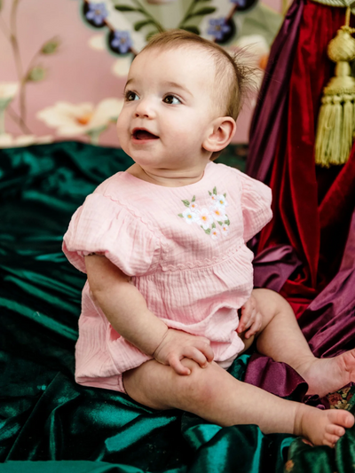 Fleur Harris Miette Baby Romper All My Hearts