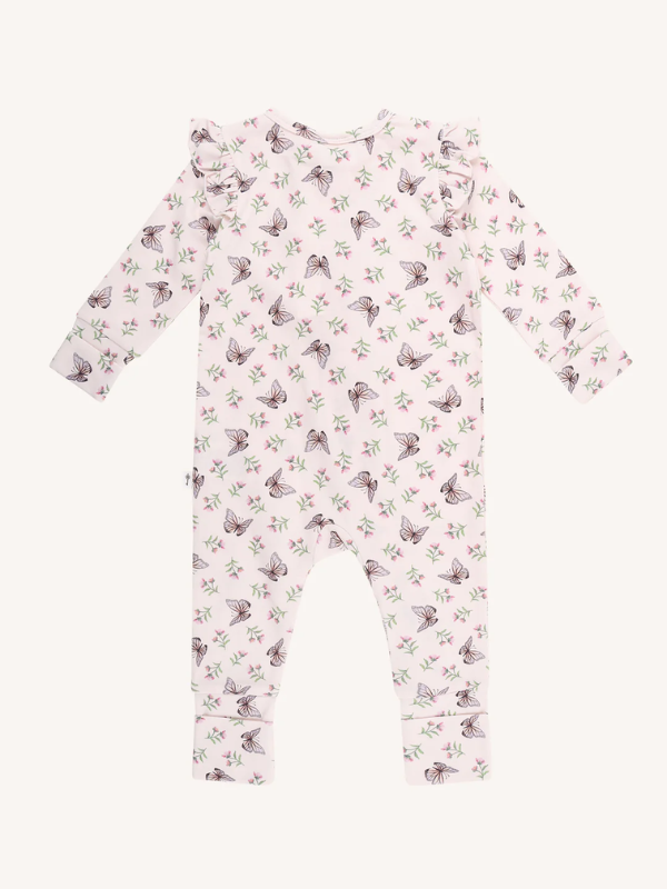 Fleur Harris Precious Frill Coverall Dancing Butterflies