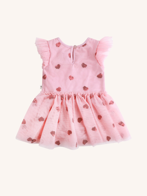 Fleur Harris Tutu Bodysuit Dress Hearts