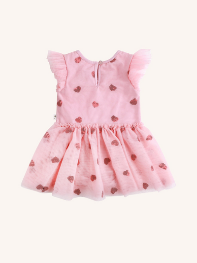 Fleur Harris Tutu Bodysuit Dress Hearts